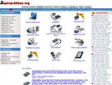 Tablet Screenshot of laptop-akkus.org